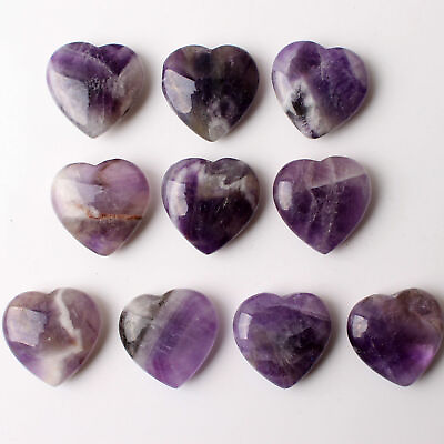 #ad Wholesale price Amethyst Crystal Heart Shaped Pendant Reiki Healing $158.01