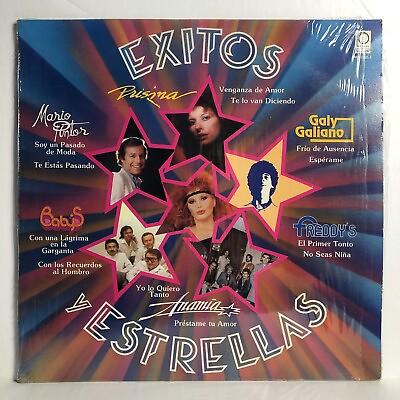 #ad EXITOS Y ESTRELLAS 1983 Compilation Vinyl latin pop balada romantica Peerless M $52.45