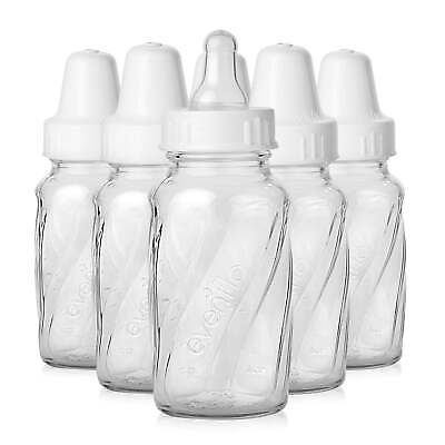 #ad Evenflo Classic BPA Free Glass Baby Bottles 4oz Clear 6ct $20.68