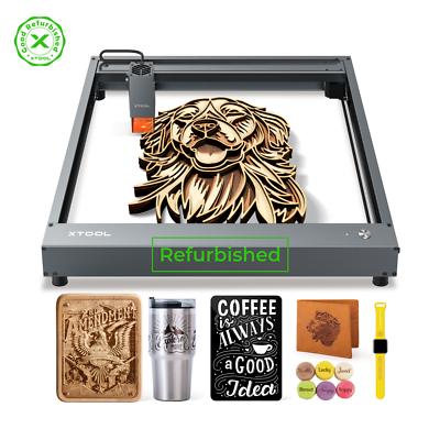 #ad Refurbished xTool D1 5W Laser Engraver High Accurate Laser Engraving Machine $149.99