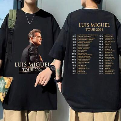 #ad Luis Miguel Tour 2024 Shirt Luis Miguel 2024 Concert Tee Luis Miguel Fan Gift $19.99