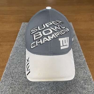 #ad New York Giants NFL Super Bowl XLVI Champions Reebok One Size Fits All🔥🔥🔥 $7.99