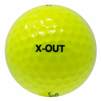 #ad 120 Titleist Yellow X Out Mint Used Golf Balls AAAAA $109.90