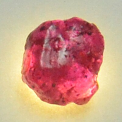 #ad Natural Red Corundum Crystal Quartz Ruby Rough Mineral Specimen Healing Reiki $8.99