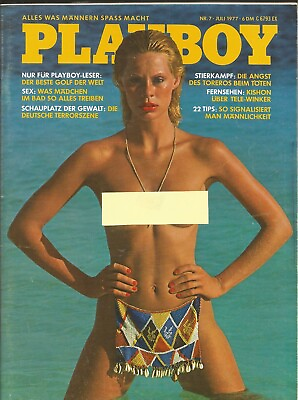 #ad Playboy 7 July 1977. Anna Thorberg $32.18