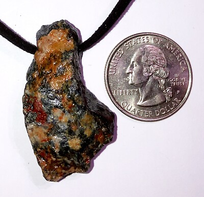 #ad Rare Agate Pendant With Inclusions Of Sea And Ocean Jasper. Magnetic $30.00