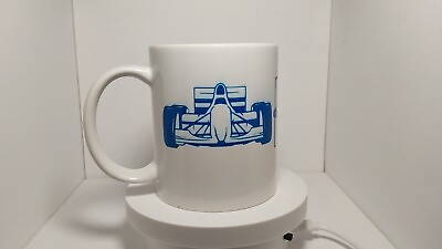 #ad Handmade Indy racing royal blue mug. Perfect for any open wheel race fan $17.99