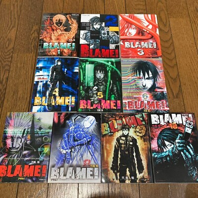 #ad BLAME Vol.1 10 complete set comic manga Tsutomu Nihei Kodansha Hard SF Action $77.50