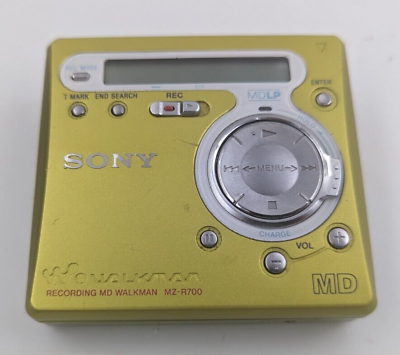 #ad Sony Portable Minidisc Recorder MZ R700 MD Walkman As Is Parts Repair $89.91