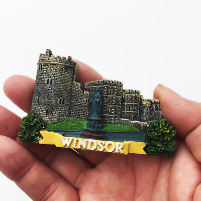 #ad UK Windsor Castle Crafts Fridge Magnets $9.28