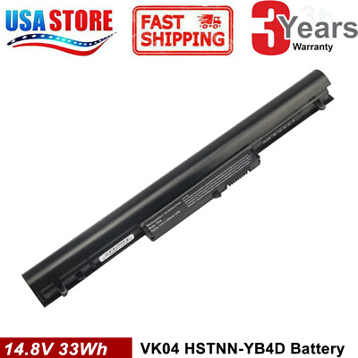 #ad Battery for HP 695192 001 VK04 694864 851 HSTNN YB4D Pavilion TouchSmart 14 15 $15.99