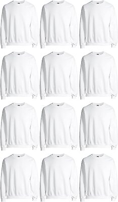 #ad BILLIONHATS Mens Cotton Crewneck Sweatshirts Men Layer Shirt Wholesale in Bulk $127.92