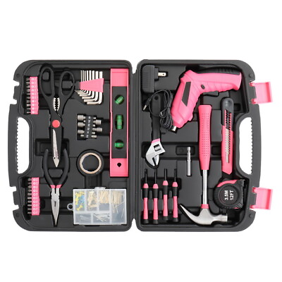 #ad Iron Tool Set 149pcs Black Efficient Household Kit for Home DIY Repairs $46.24