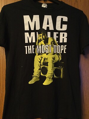 #ad Mac Miller “The Most Dope” Black Shirt M Delta $65.00
