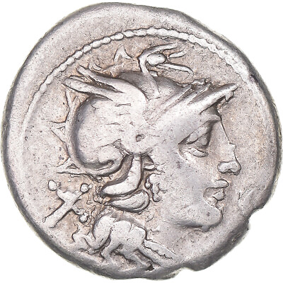 #ad #1170814 Coin Denarius 157 156 BC Rome VF Silver Crawford:197 1 a $206.70