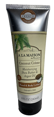 #ad A La Maison Coconut Creme 8 fl oz Moisturizing Shea Butter Oil Hand Body $11.89