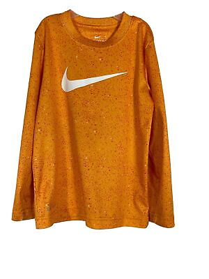 #ad The Nike Tee Kids Size 5 Small 4 5 Years Orange Girl Boy Unisex $9.99