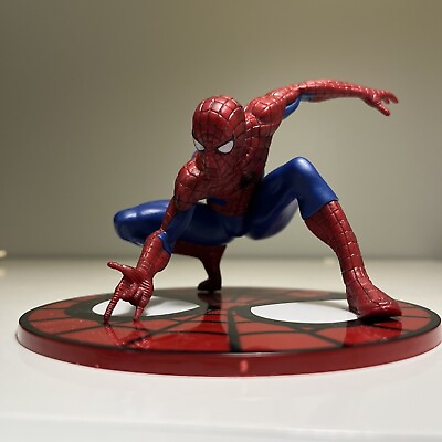 #ad Spider Man Figure Desktop Comic Statue Marvel Amazing Detail PlayStation $13.99