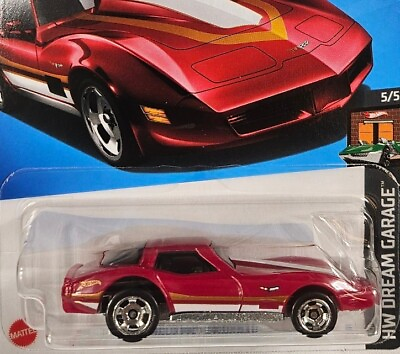 #ad Hot Wheels Corvette Stingray #109 HW Dream Garage 5 5 Mattel Diecast Toy Car $2.99