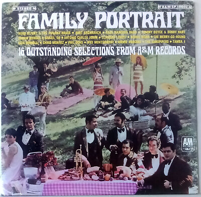 #ad Aamp;M Records Family Portrait SEALED LP Chris Montez–Liza Minnelli–Claudine Longet $20.00