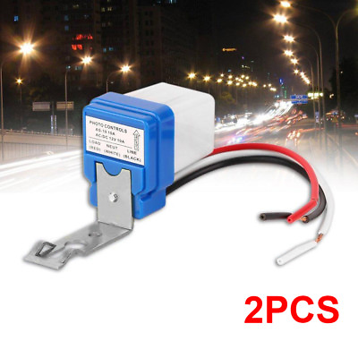 #ad 2x 12V 10A Car On Off Street Photocell Light Switch Photo Control Sensor US Ship $11.52