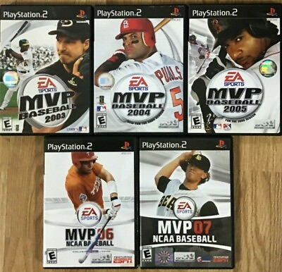 #ad MVP Baseball MLB The Show PlayStation 2 PS2 TESTED $11.99