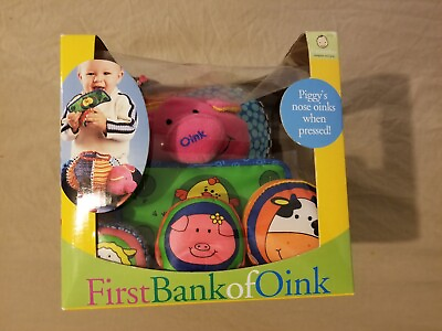 #ad infantino New First Bank of Oink Piggy Bank $22.47
