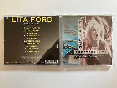 #ad Greatest Hits RCA by Lita Ford CD Mar 1999 BMG Kiss Me Deadly Great Cond $9.95