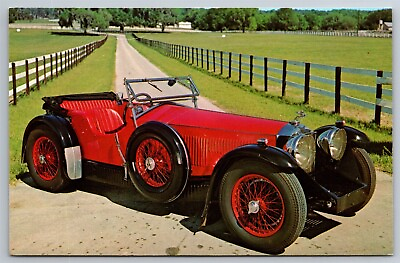 #ad 1931 Invicta Model S Early American Museum Silver Springs FL Postcard R1 $8.50