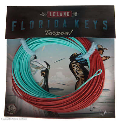 #ad Leland Florida Keys WF Salt Water Floating Fly Line Clearance $20.00
