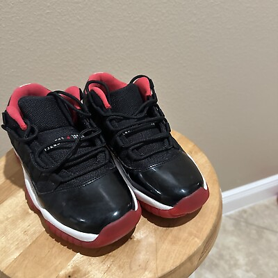 #ad Size 5 Air Jordan 11 Retro Low Bred $105.00