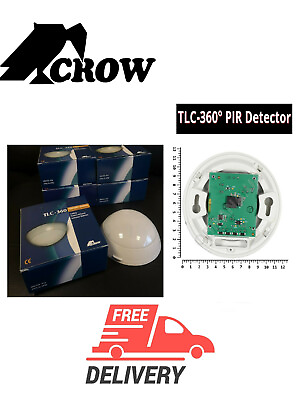 #ad CROW 360 degree Security Alarm TLC 360 PIR Motion Detector Ceilling mount $55.17