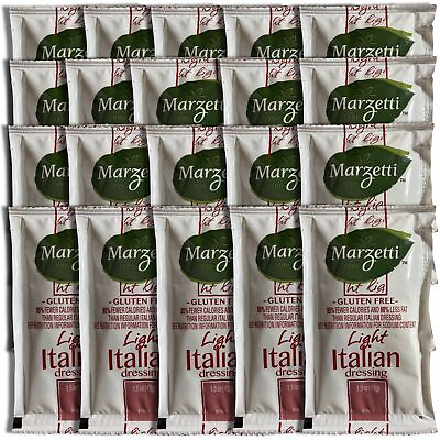 #ad Light Italian Salad Dressing Packets Value Pack 1.5 Ounce 20 Count $22.99