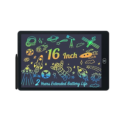 #ad 16quot; LCD Writing Tablet Electronic Drawing Notepad Doodle Board Kids Office $13.95