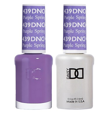 #ad DND Daisy Purple Spring 439 Soak Off Gel Polish .5oz LED UV DND gel duo DND 439 $10.90