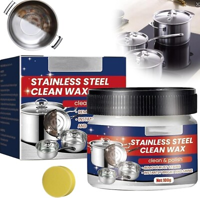 #ad Magical Nano Technology Stainless Steel Cleaning PasteStainless Steel Clean Wax $8.35