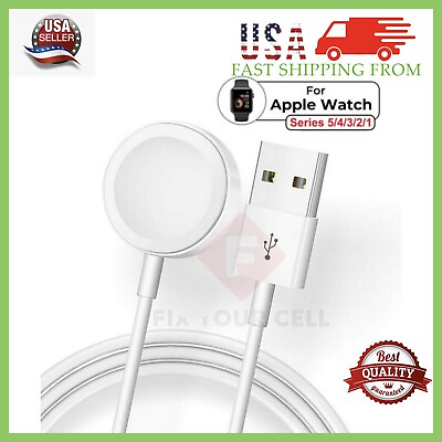 #ad Magnetic USB Charging Cable Charger For Apple Watch iWatch Series 2 3 4 5 6 SE 7 $3.44