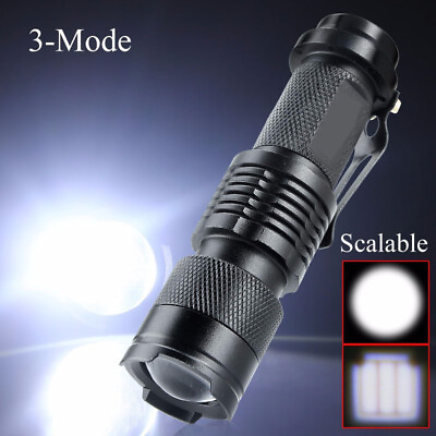 #ad Tactical mini Flashlight Military Grade Torch Super Bright LED Handheld Light $5.99
