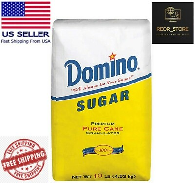 #ad Domino Granulated Sugar 10 lbs. FREE SHIPPING $15.67