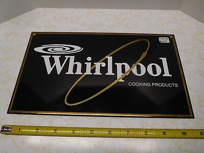 #ad Vintage Benton Harbor St. Joseph MI Whirlpool Cooking Products Metal Sign $150.00