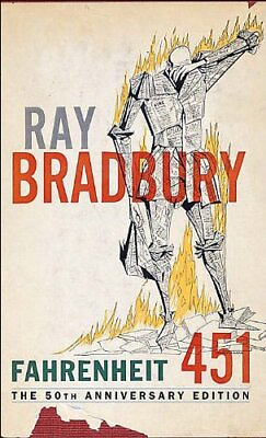 #ad FAHRENHEIT 451 By Ray Bradbury Hardcover *Excellent Condition* $27.95