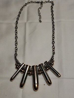 #ad Bullet Necklace $6.00