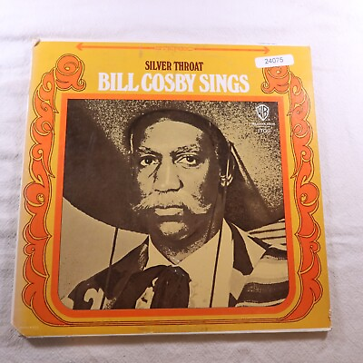 #ad Bill Cosby Sings Silver Throat Record Album Vinyl LP $4.04