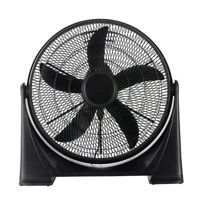 #ad 20 inch 3 Speed Air Circulator Floor Fan with Wall Mount Option FB50 17H $29.74