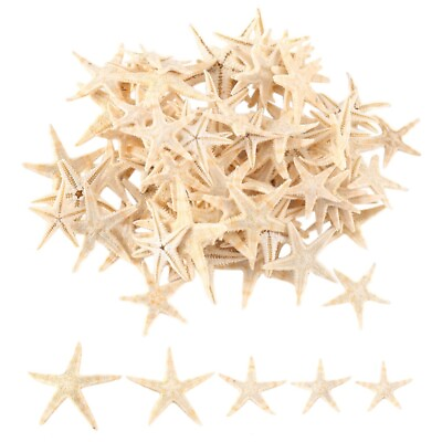 #ad Small Starfish Star Sea Beach Craft 0.4 inch 1.2 inch 90 Pcs G4N72337 $7.59