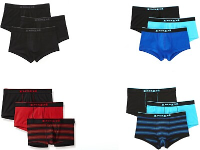 #ad 3 Pack Papi Men#x27;s Stylish Brazilian Trunks Papi Underwear Cotton Stretch Solid $21.99