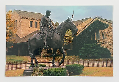 #ad Will Rogers Memorial Statue Claremore Oklahoma Postcard Unposted $2.63