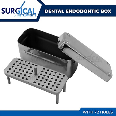 #ad Endodontic Box 100 x 44 x 54mm Surgical Dental Instruments German Grade $8.99