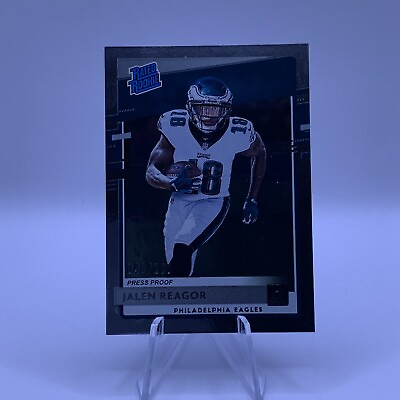 #ad 2020 NFL Jalen Reagor Panini Donruss Rated Rookie # 100 Eagles RC Press Proof $3.95
