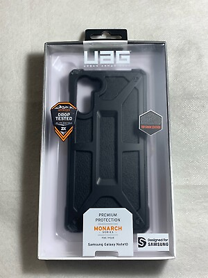 #ad UAG Monarch Case for Samsung Galaxy Note10 Note10 5G Black Leather $8.50